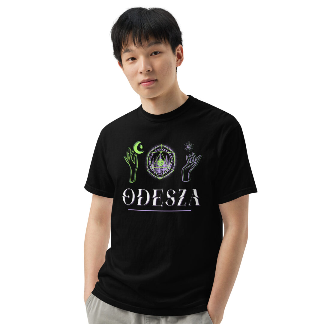 Odesza Esoteric Sun and Moon Comfort Colors T-Shirt - Image 7