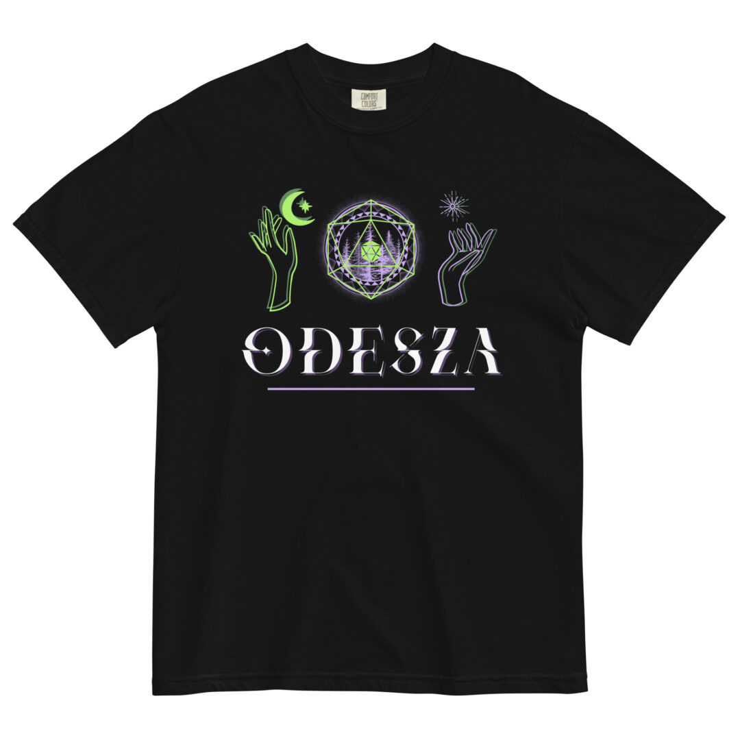 Odesza Esoteric Sun and Moon Comfort Colors T-Shirt - Image 4