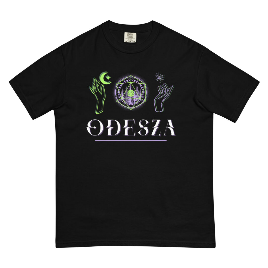 Odesza Esoteric Sun and Moon Comfort Colors T-Shirt - Image 9