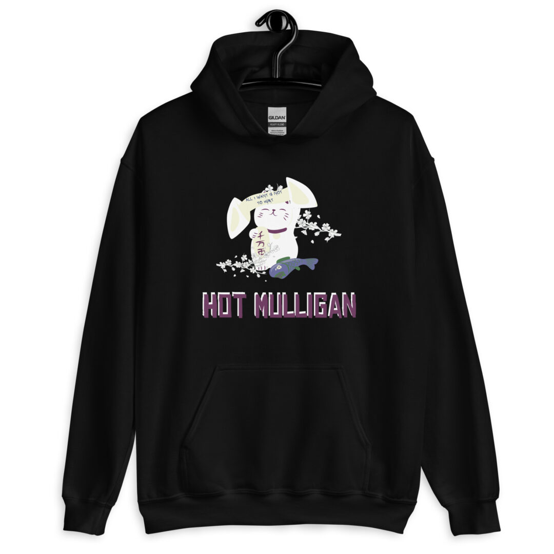 Hot Mulligan Fly Move Hoodie | Black Money Cat |