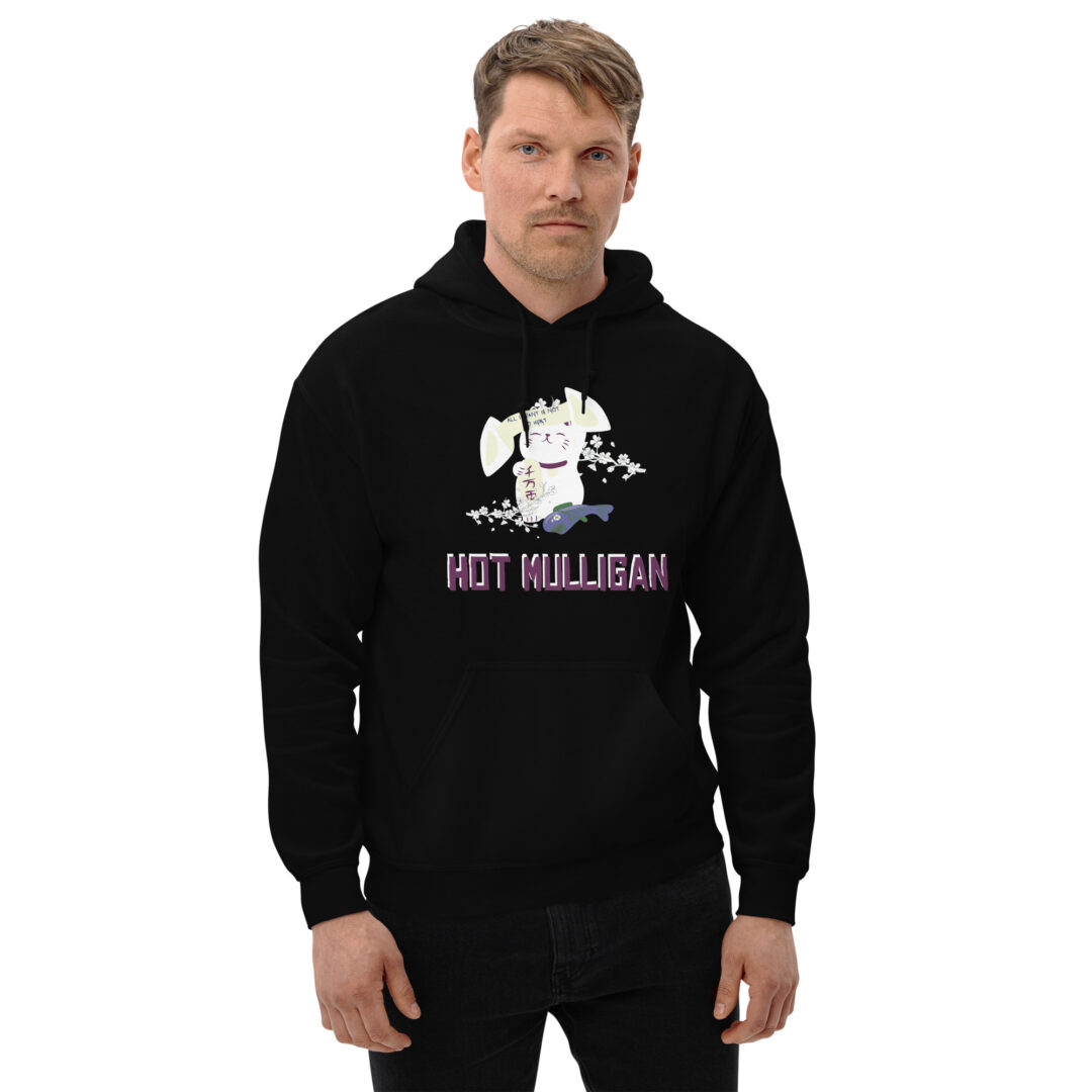 Hot Mulligan Fly Move Hoodie | Black Money Cat | - Image 2