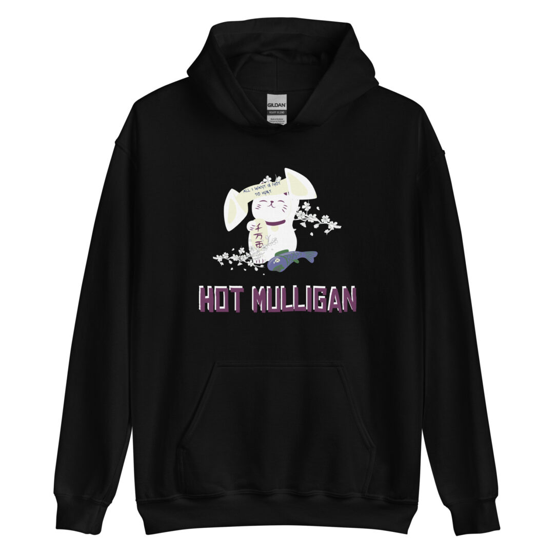 Hot Mulligan Fly Move Hoodie | Black Money Cat | - Image 6