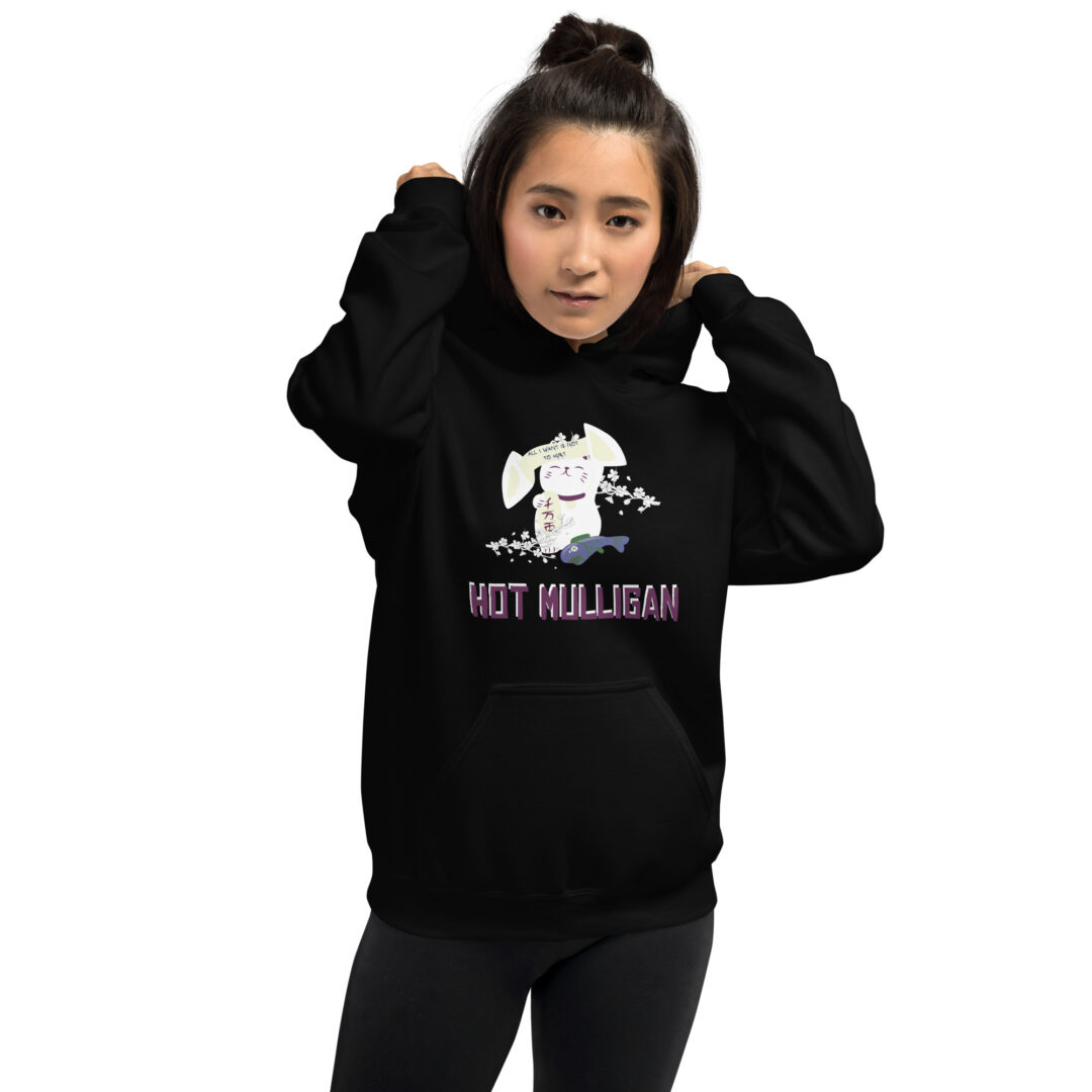 Hot Mulligan Fly Move Hoodie | Black Money Cat | - Image 9