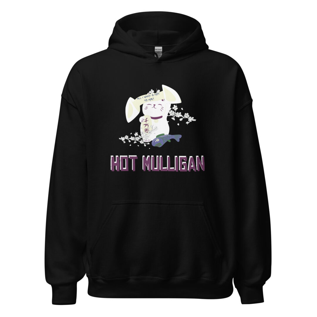 Hot Mulligan Fly Move Hoodie | Black Money Cat | - Image 10