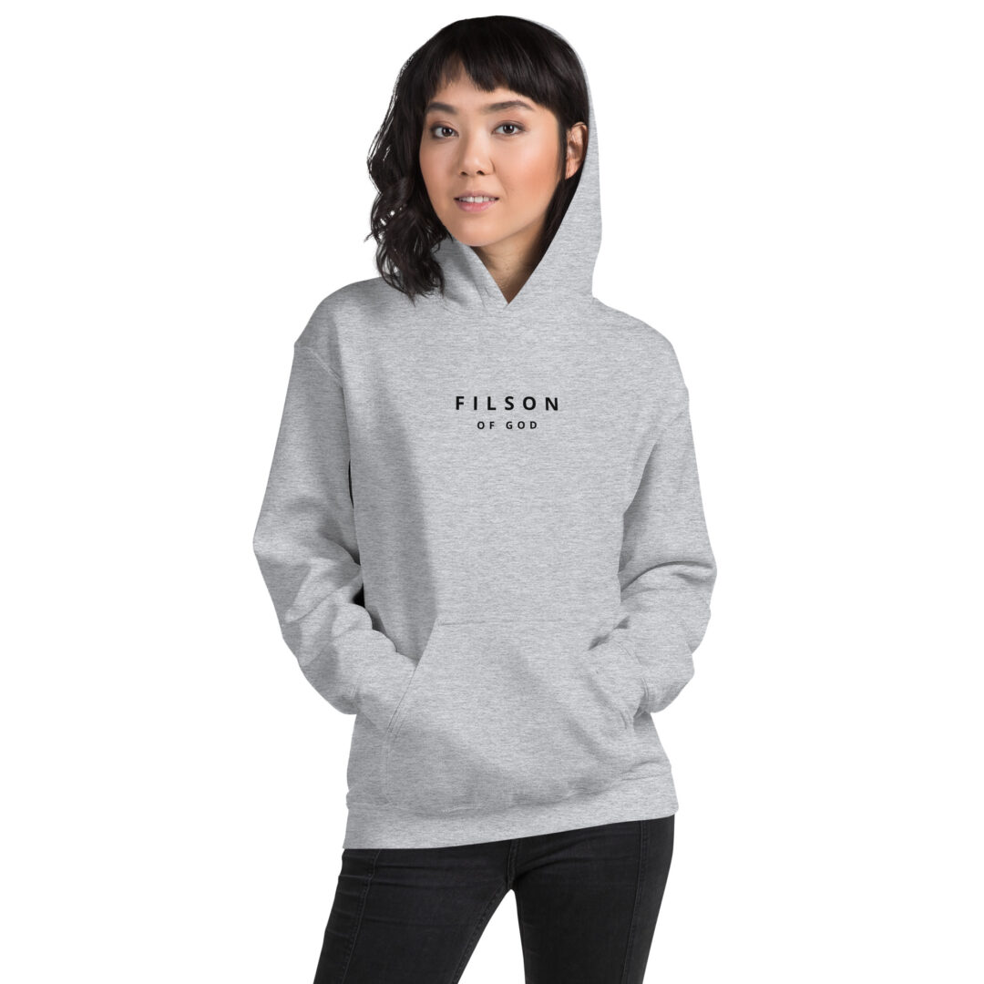 Filson of God ESSENTIALS Heavy Hoodie - Image 9