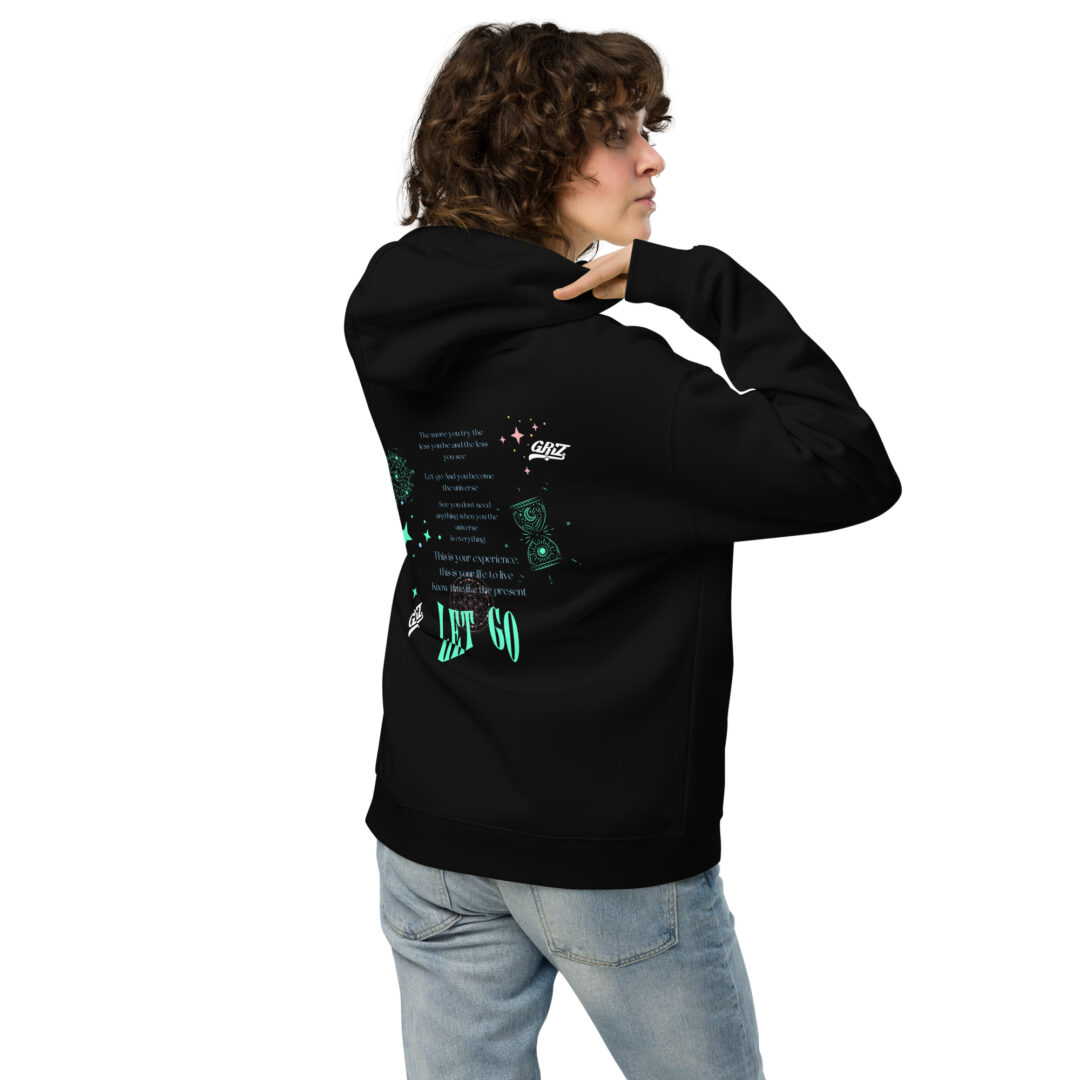 Griz Know Time Like The Present Oversized Hoodie | Maximum Comfort Lyrical Graphic Sweater - Image 3