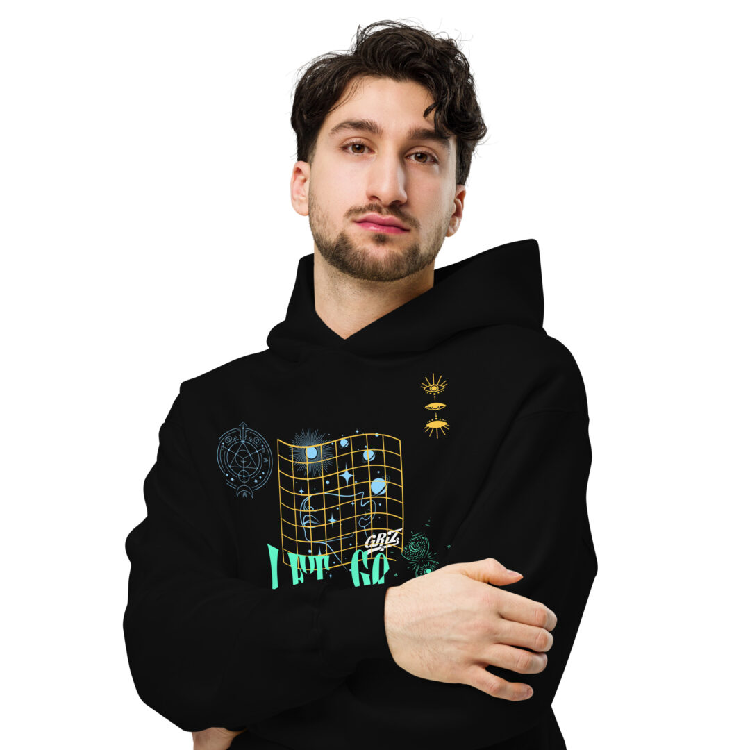 Griz Know Time Like The Present Oversized Hoodie | Maximum Comfort Lyrical Graphic Sweater - Image 6