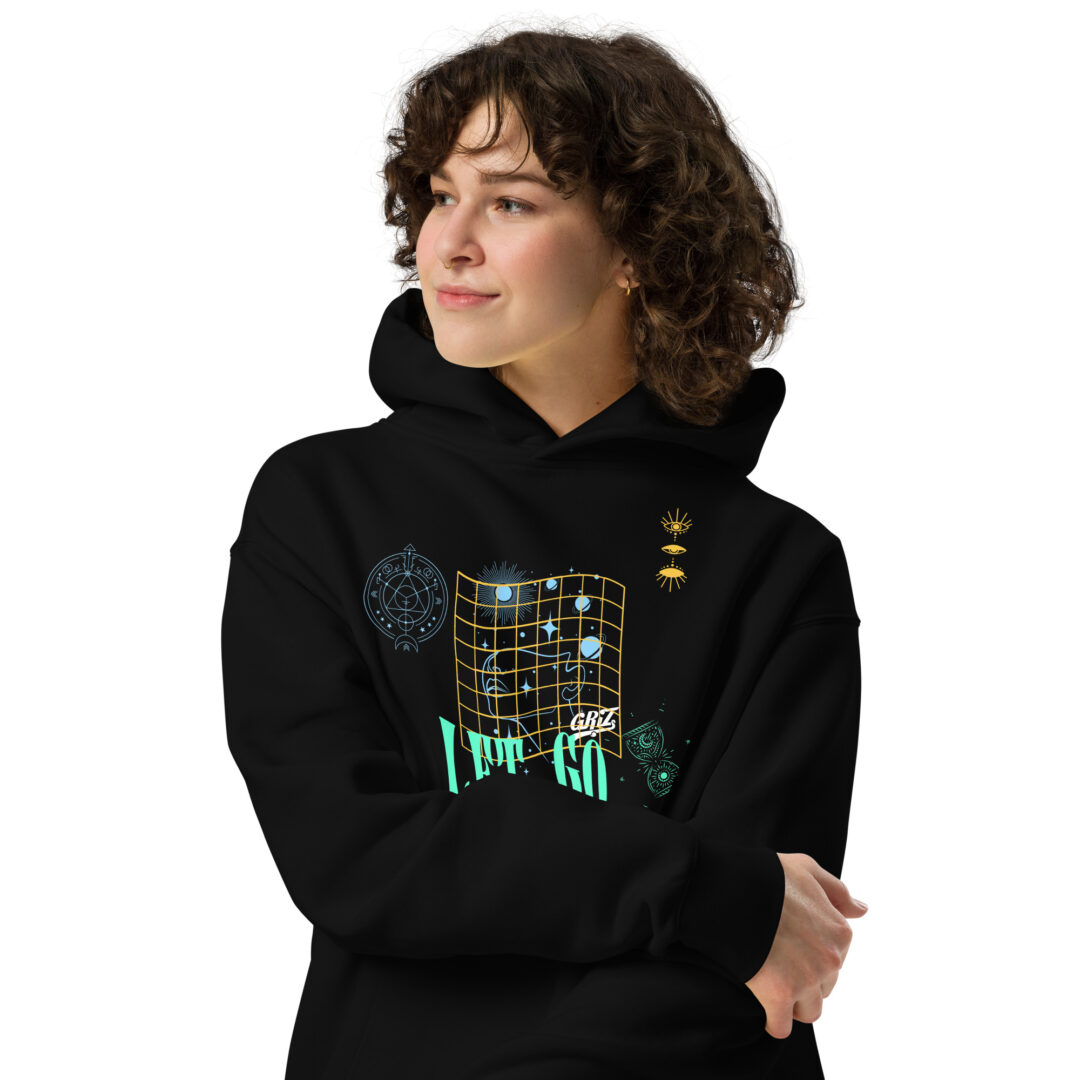 Griz Know Time Like The Present Oversized Hoodie | Maximum Comfort Lyrical Graphic Sweater - Image 12