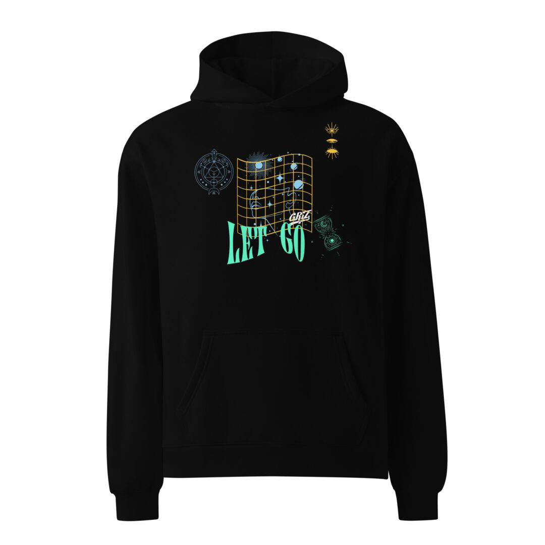 Griz Know Time Like The Present Oversized Hoodie | Maximum Comfort Lyrical Graphic Sweater - Image 4