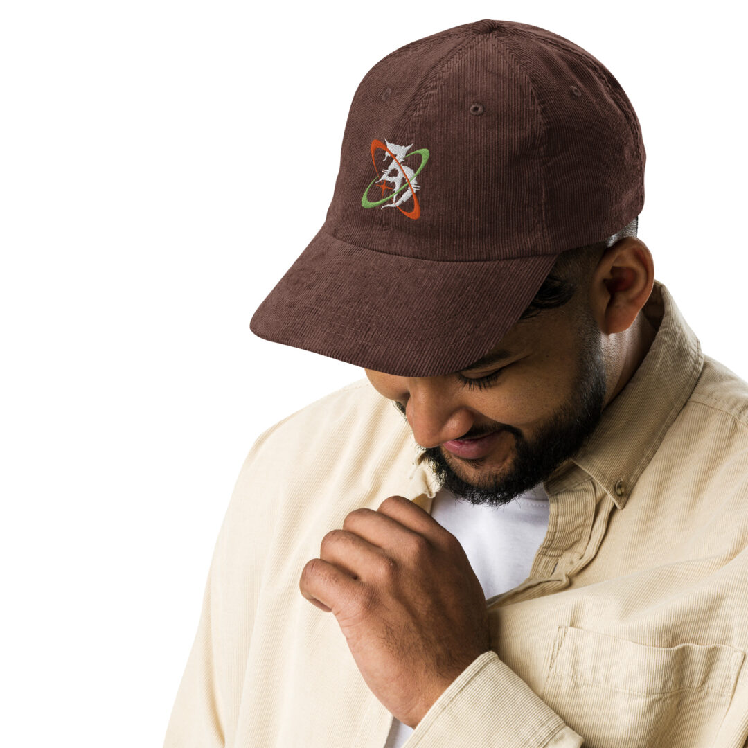 Zeds Dead Custom Embroidery Vintage corduroy cap - Image 5