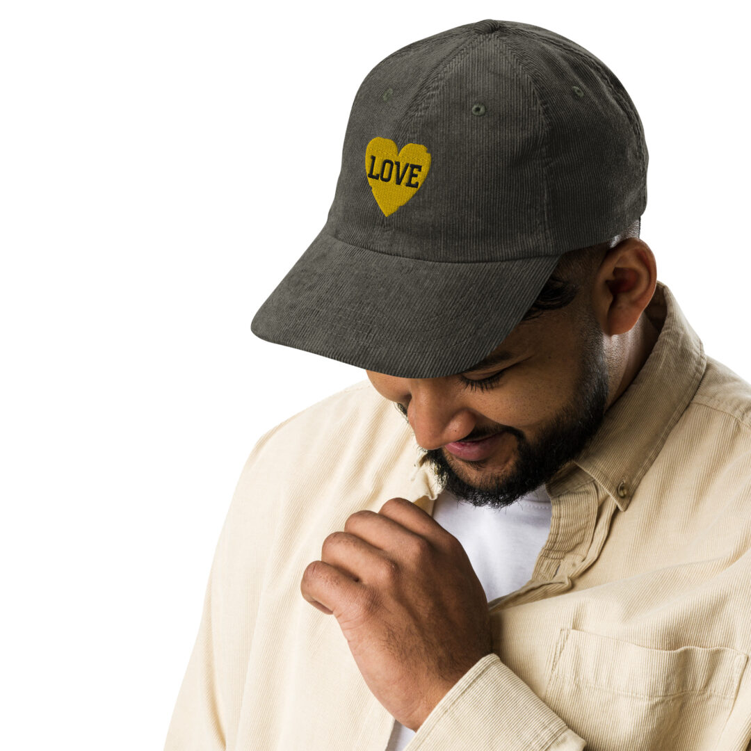 Jordan Love Packers Custom Embroidery Vintage corduroy cap - Image 3