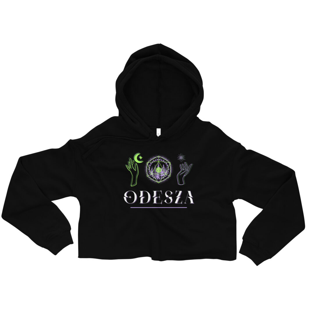 Odesza Sun and Moon | Crop Hoodie