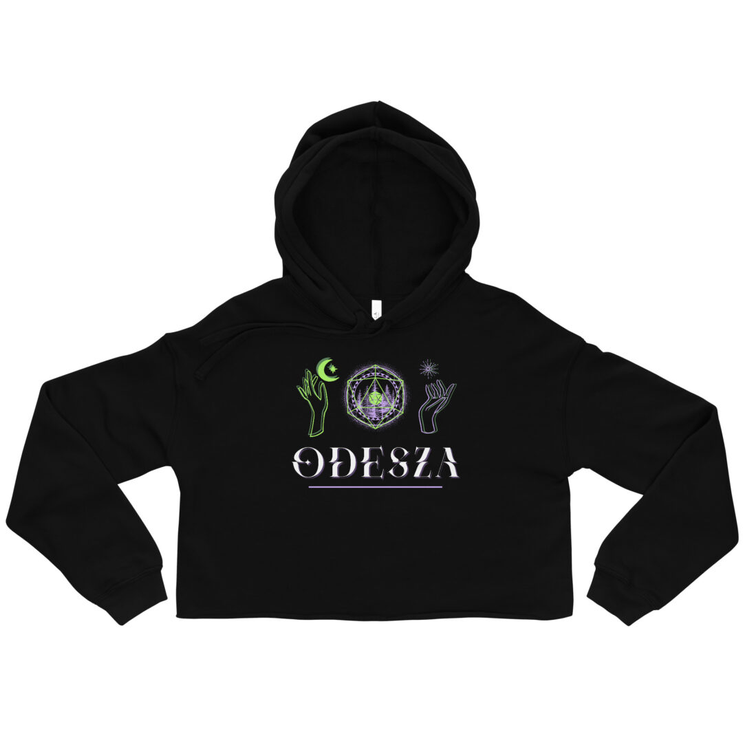 Odesza Sun and Moon | Crop Hoodie - Image 10