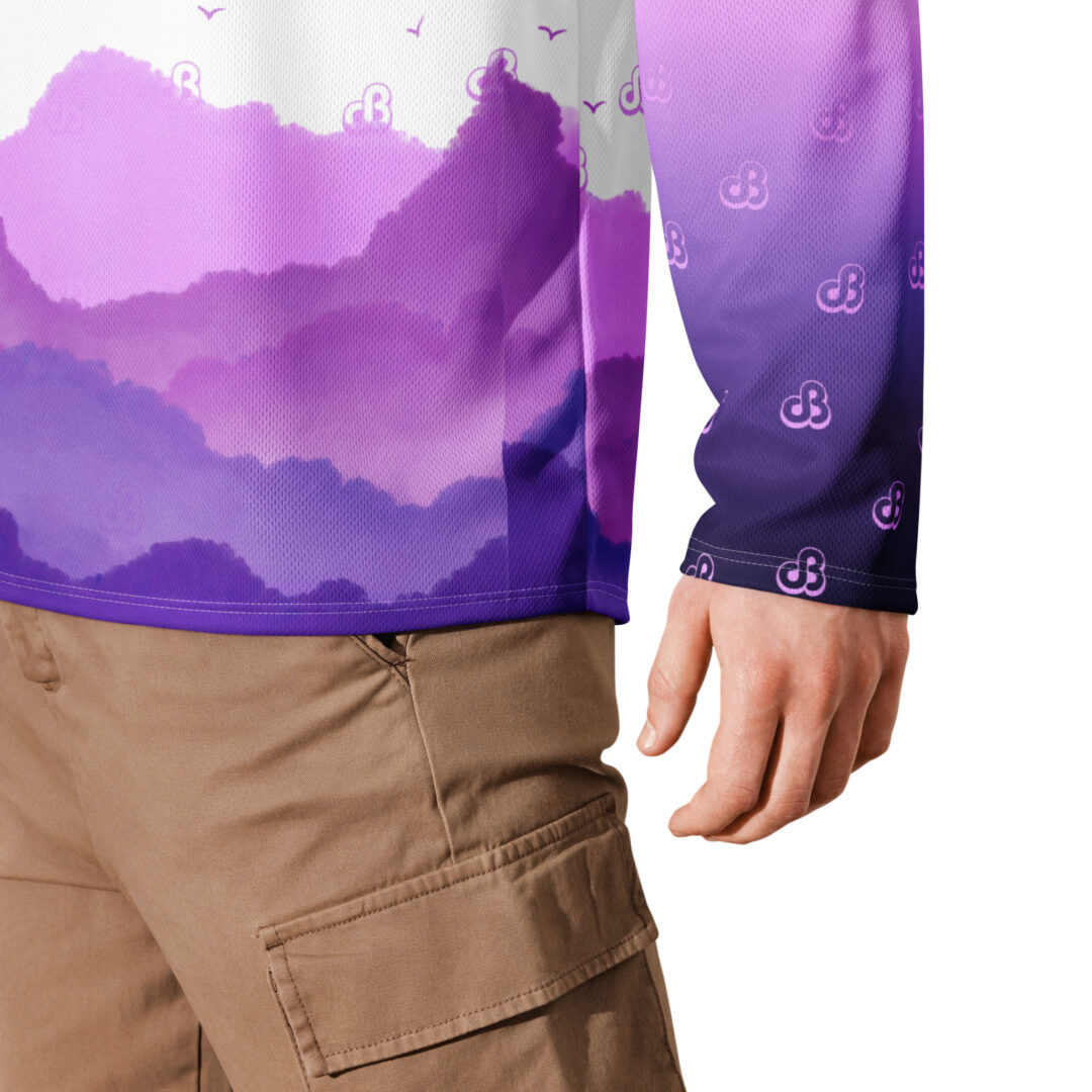 Daily Bread Purple Cloud EDM Hockey Jersey - Image 10
