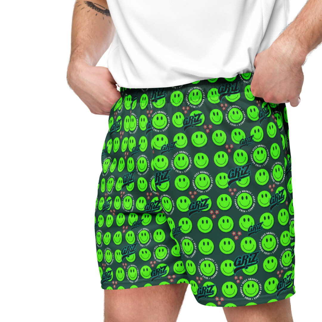 Griz Greenest Day Chill Rave Shorts With Pockets - Image 7