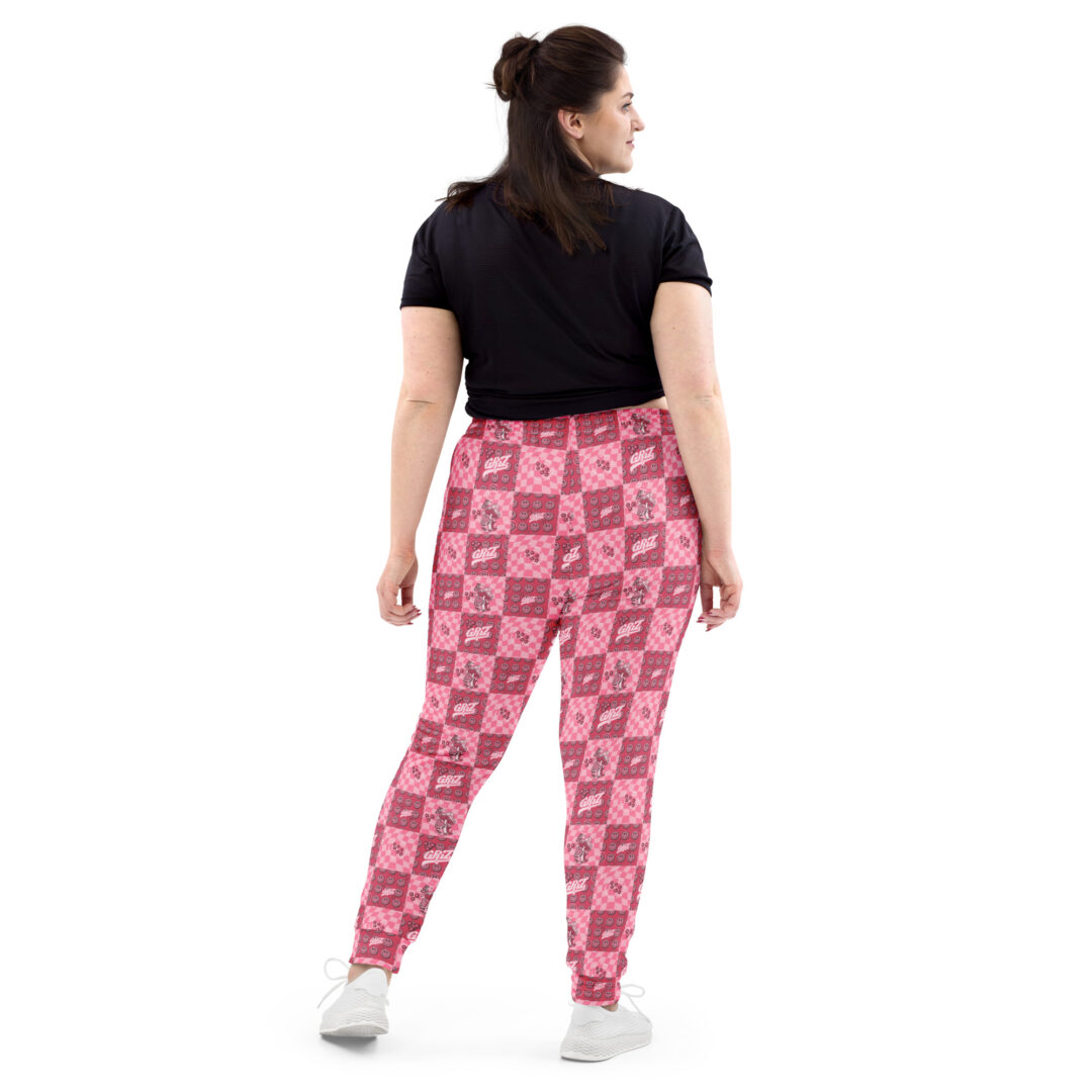 Griz Checkers on Checkers Women's Joggers - Image 8