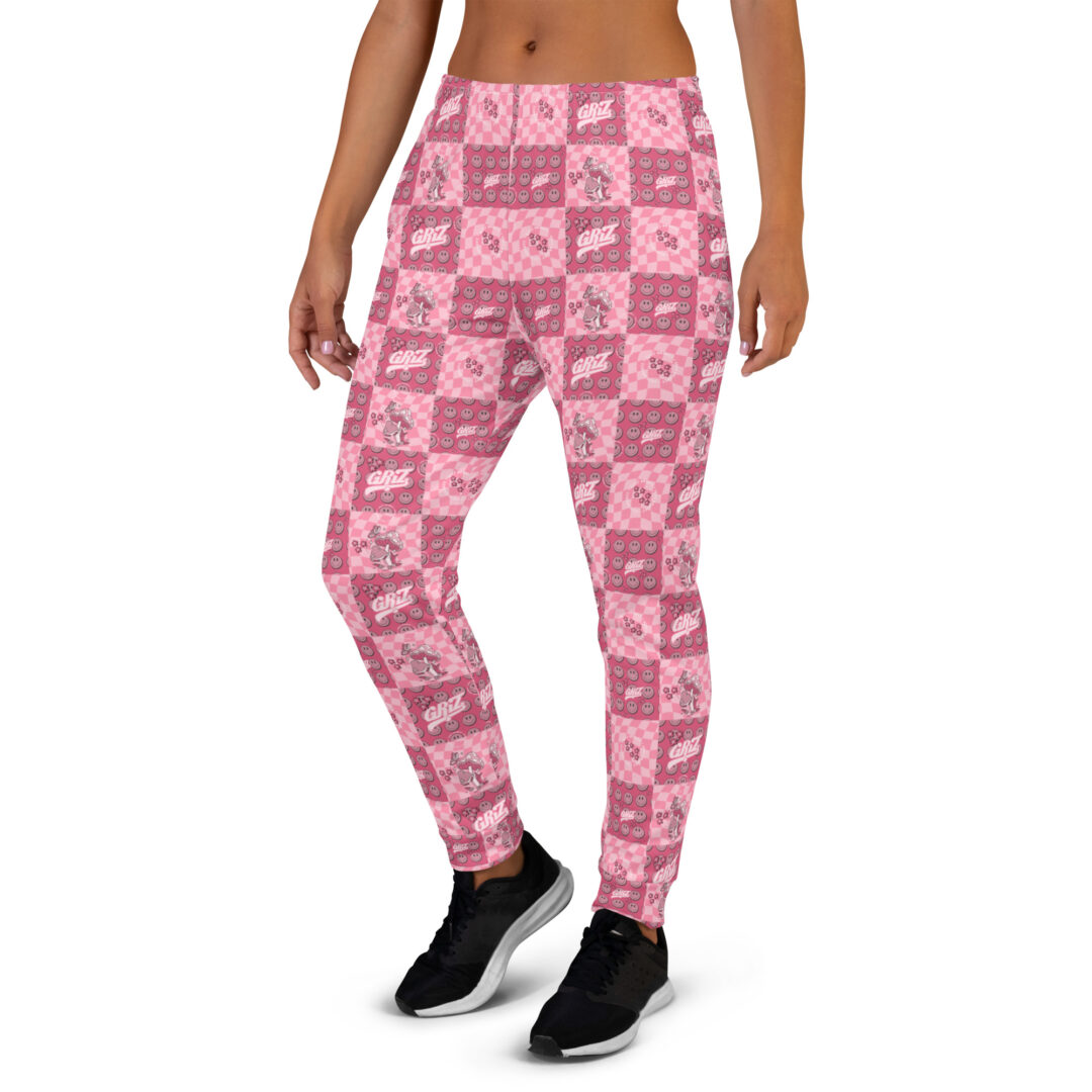 Griz Checkers on Checkers Women's Joggers - Image 12