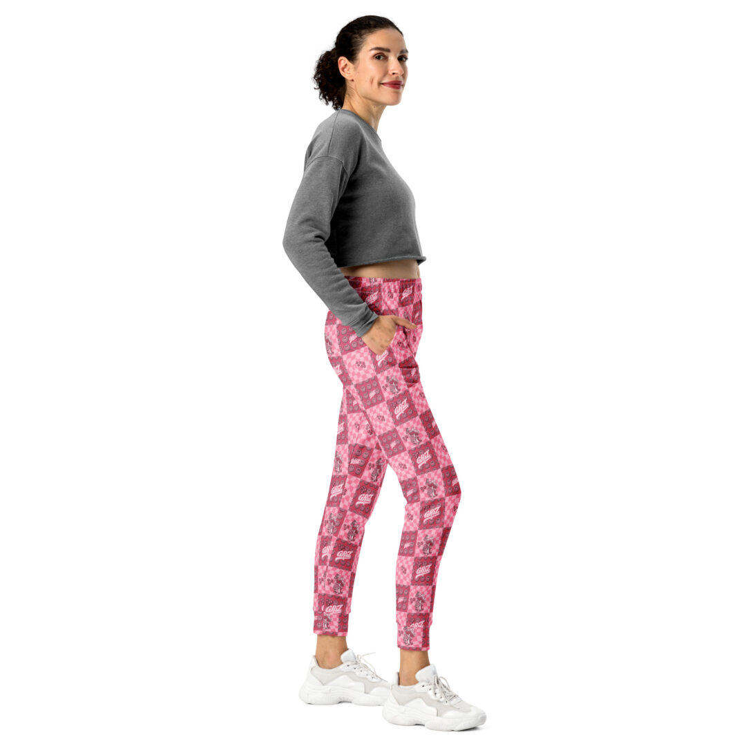 Griz Checkers on Checkers Women's Joggers - Image 2