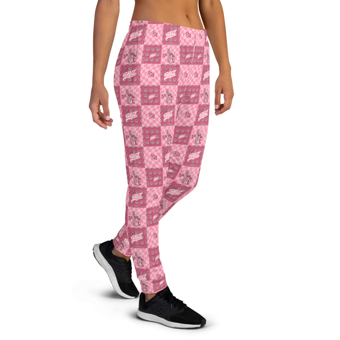 Griz Checkers on Checkers Women's Joggers - Image 10