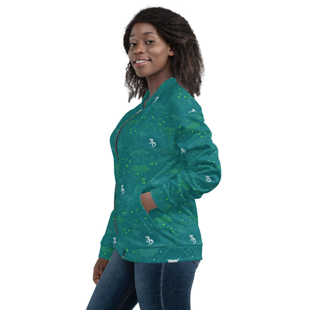 Zeds Dead Esoteric Premium Bomber Jacket - Image 8