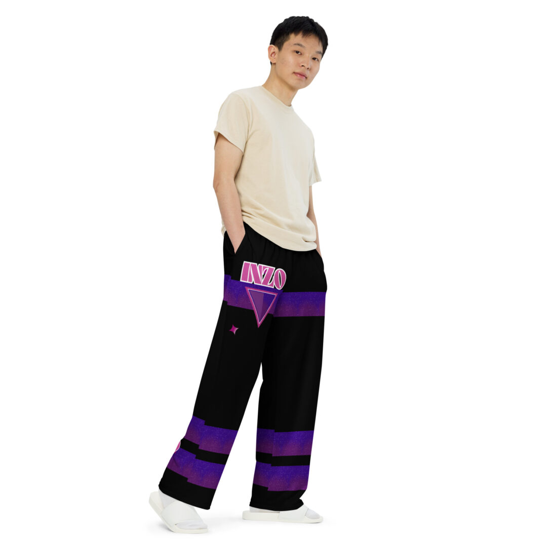 INZO 2025 galaxy universe wide leg pants - Image 8