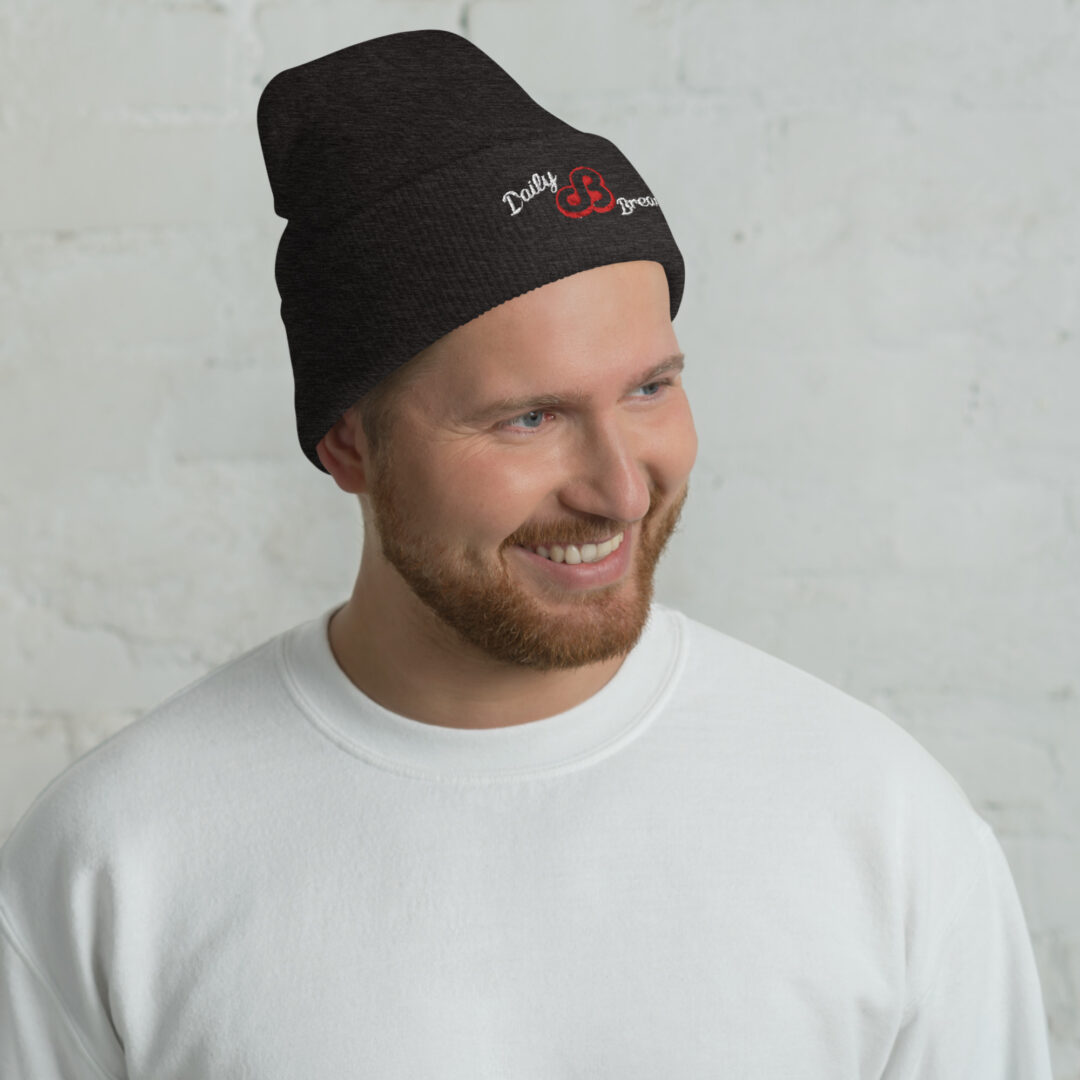 Daily Bread Logo Cuffed Beanie - Image 5