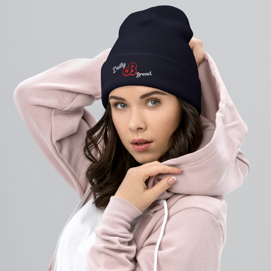 Daily Bread Logo Cuffed Beanie - Image 4