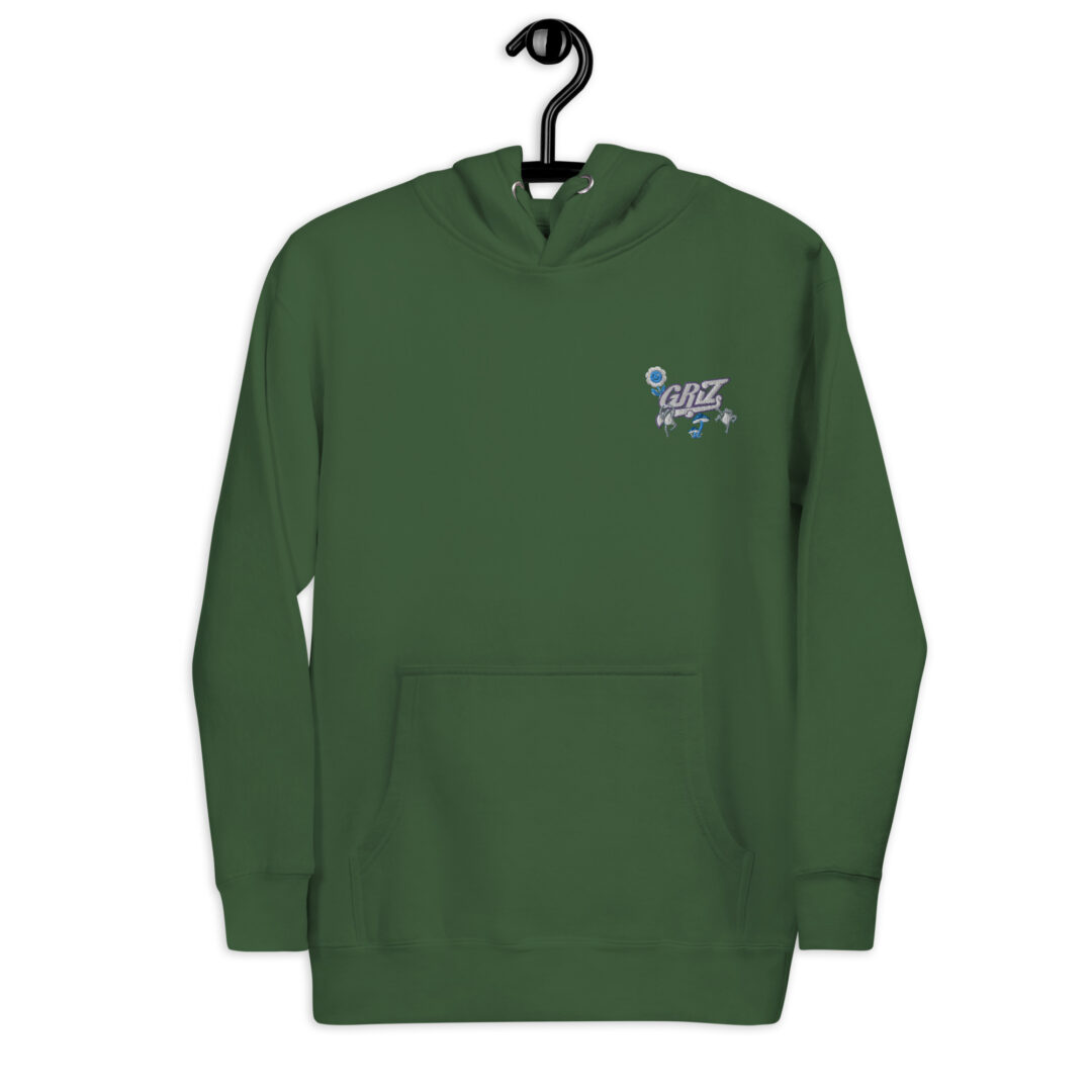 Griz EDM DJ Dancing Frogs Custom Embroidery Hoodie - Image 24