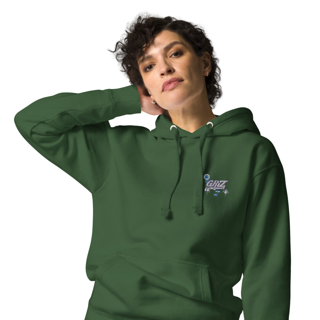 Griz EDM DJ Dancing Frogs Custom Embroidery Hoodie - Image 11