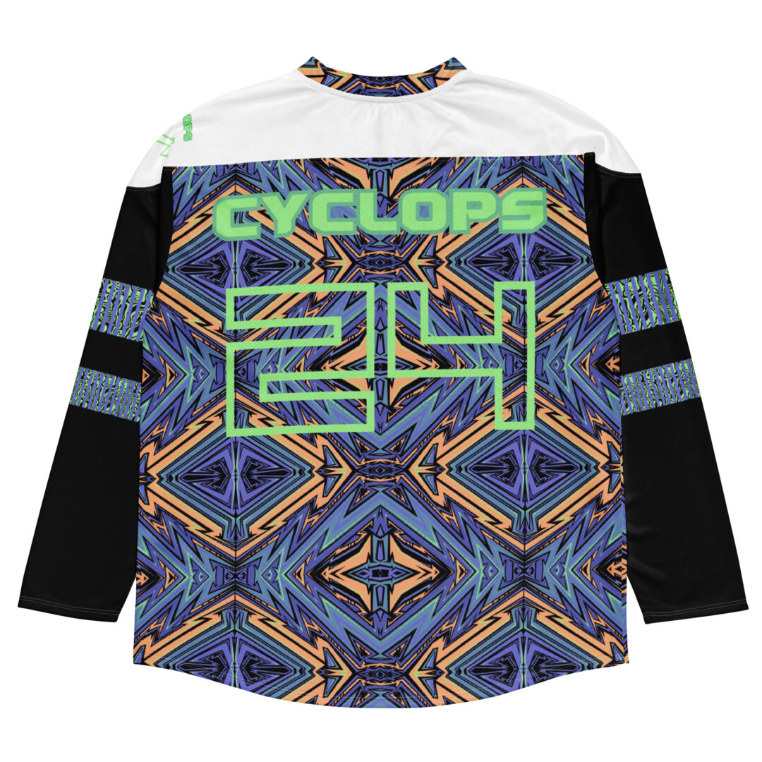 Subtronics EDM Custom Hockey Jersey Trippy Tesseract - Image 13