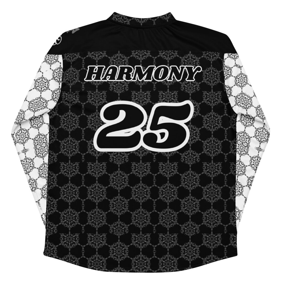 Clozee Trippy Shroom Hockey Jersey EDM Rave Gear - Image 16