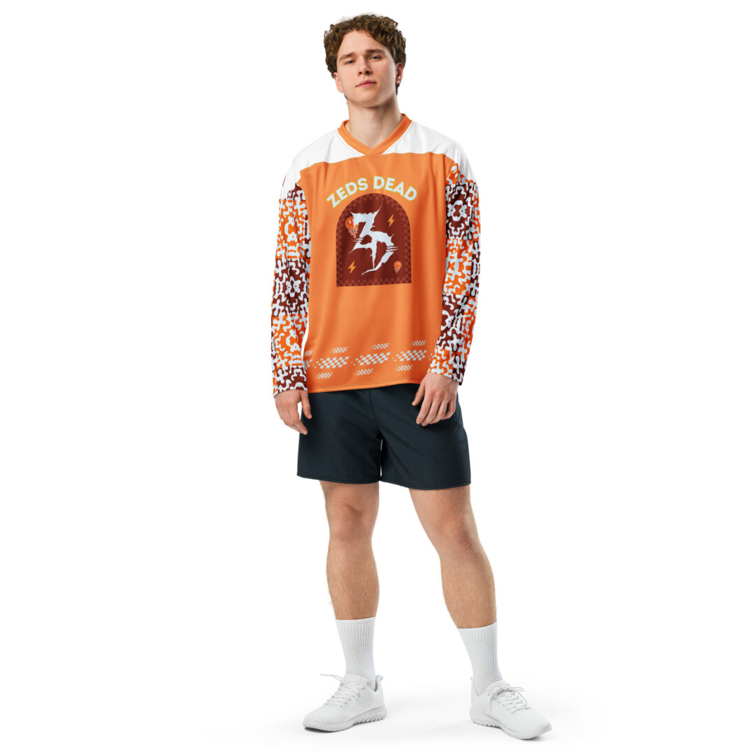 Zeds Dead Creamsicle Custom Rave Hockey Jersey - Image 12