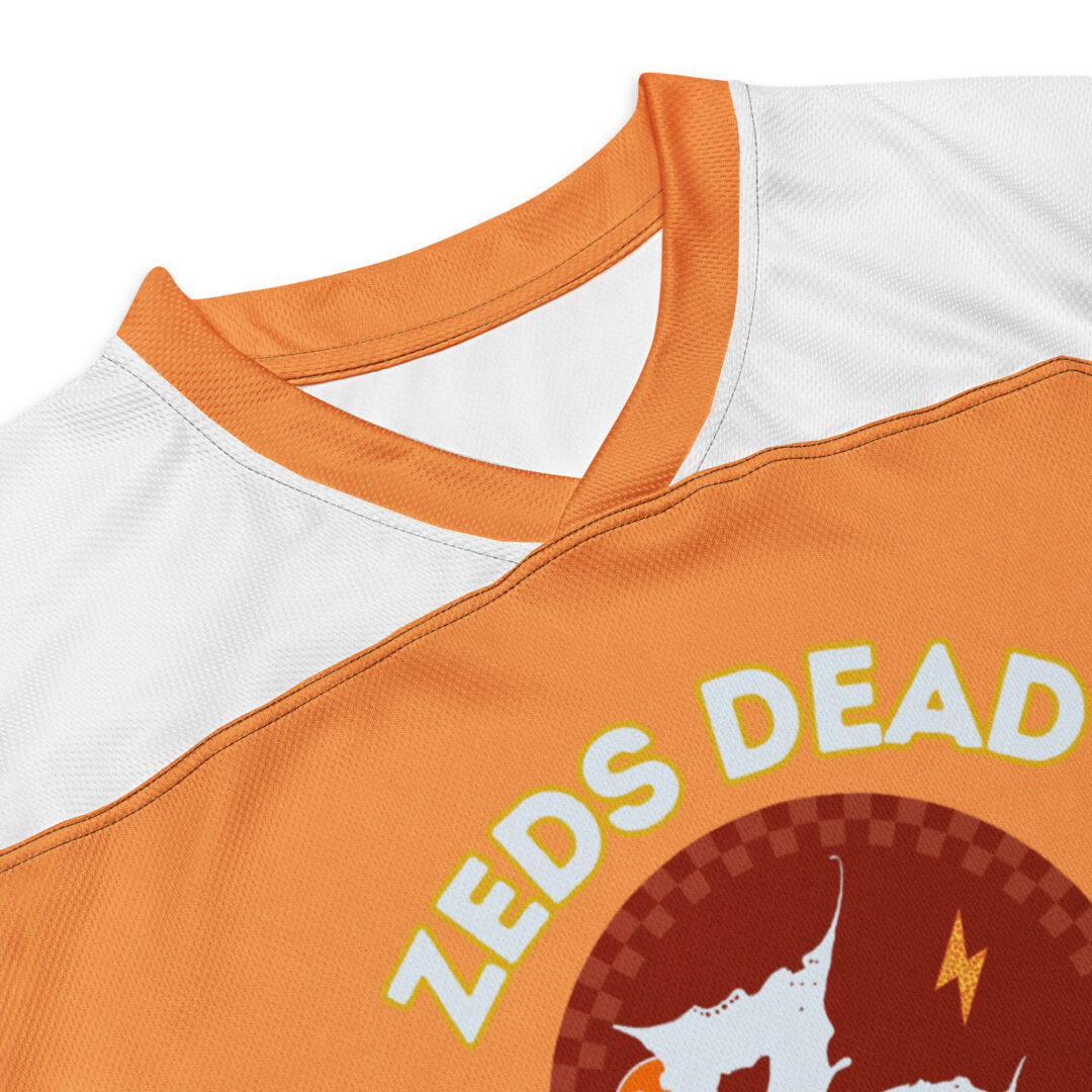 Zeds Dead Creamsicle Custom Rave Hockey Jersey - Image 9