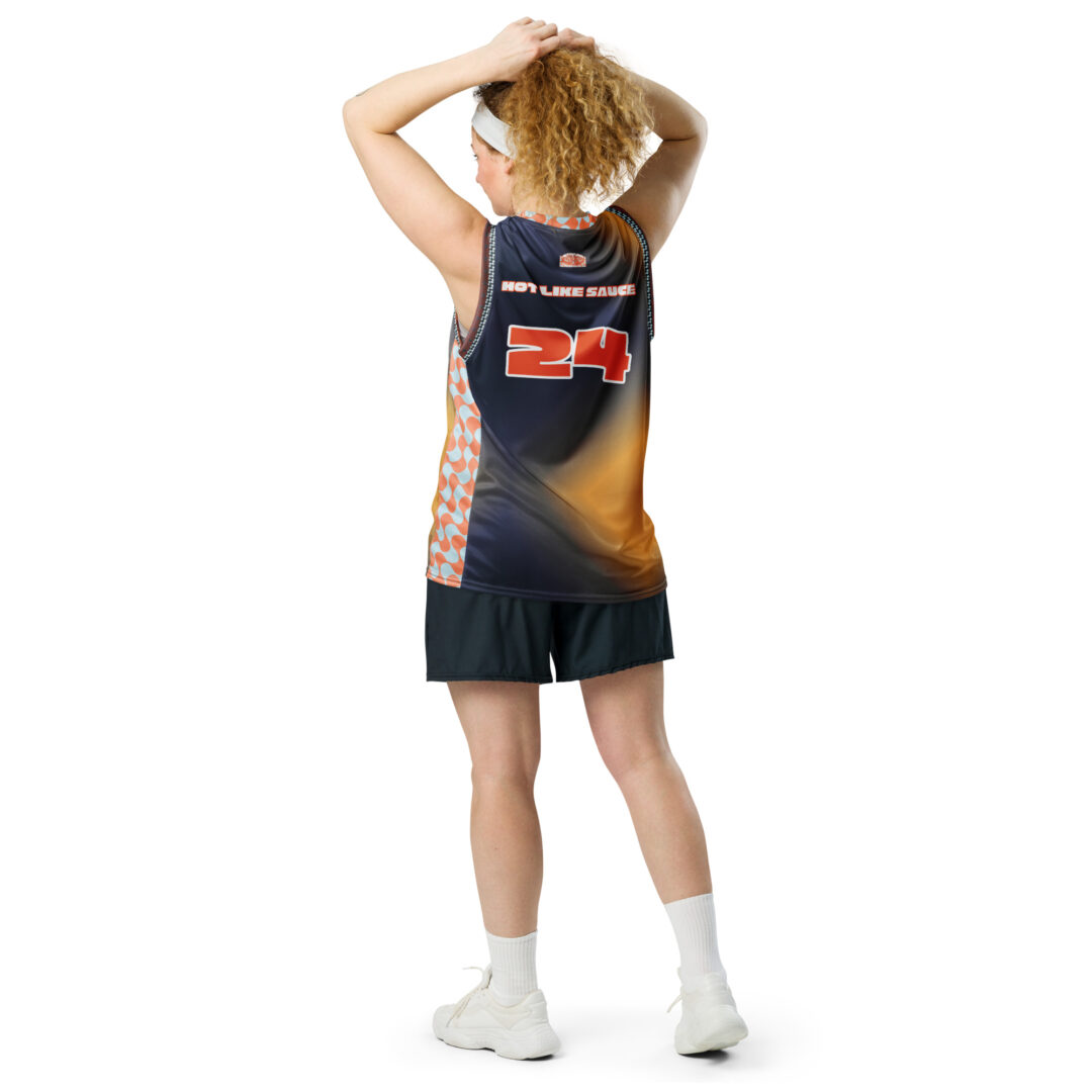 Pretty Lights Sunset Custom Basketball EDM Jersey - Image 6