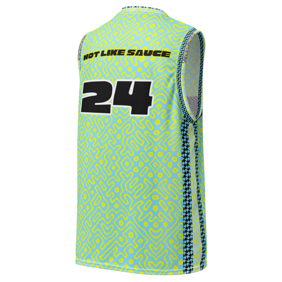 Pretty Lights Hot Like Sauce Custom EDM Basketball Rave Jersey - Image 10