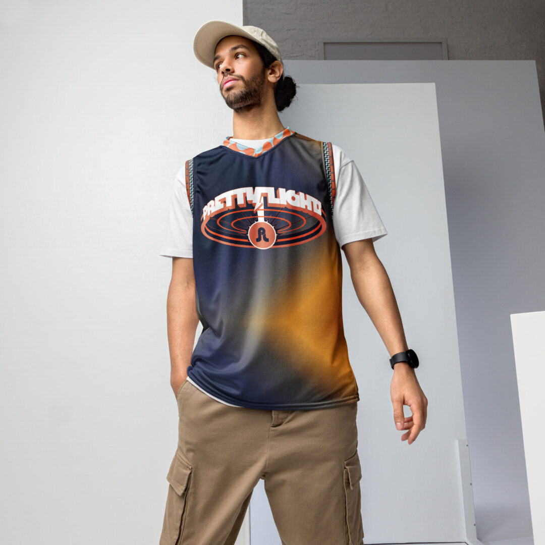 Pretty Lights Sunset Custom Basketball EDM Jersey - Image 5