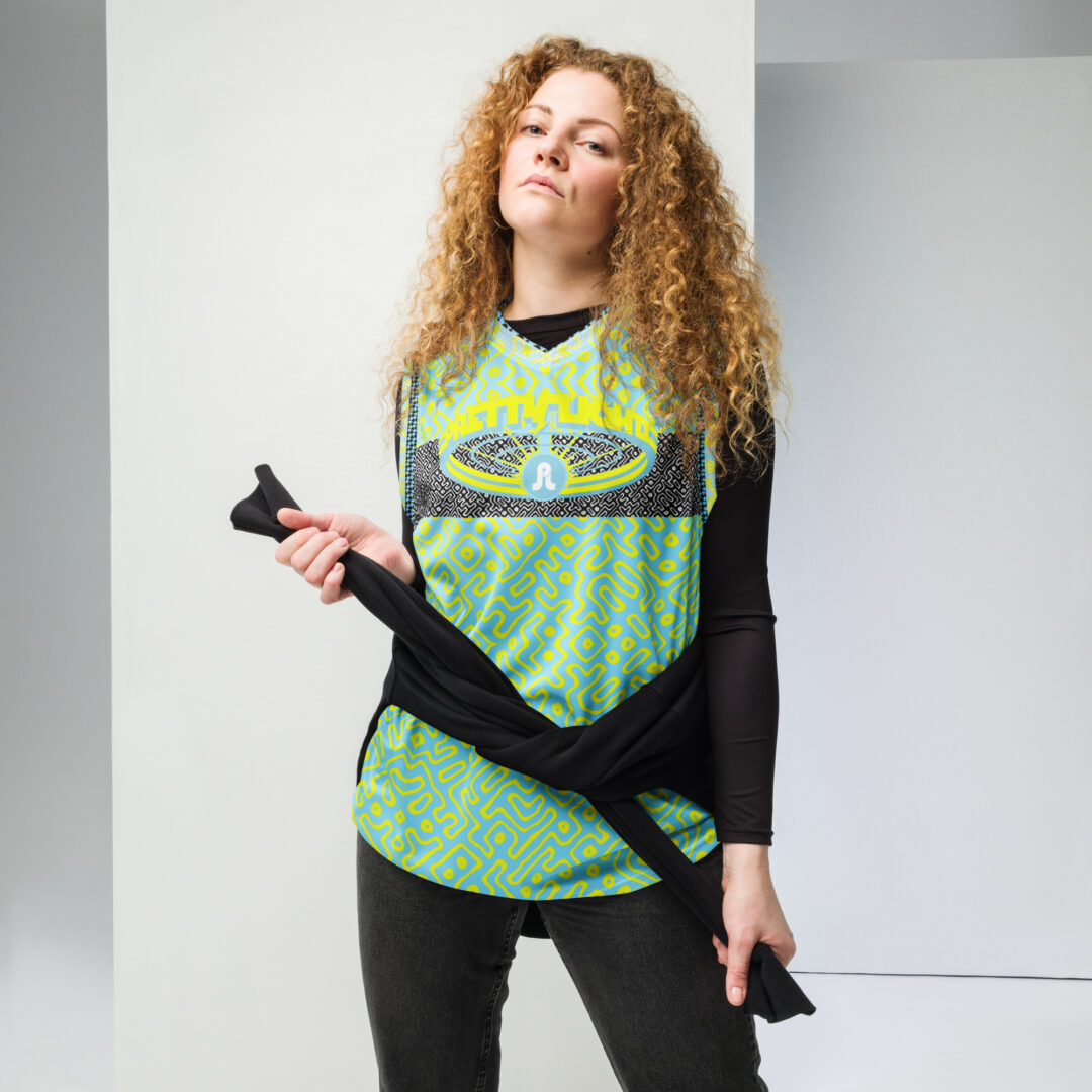 Pretty Lights Hot Like Sauce Custom EDM Basketball Rave Jersey - Image 7
