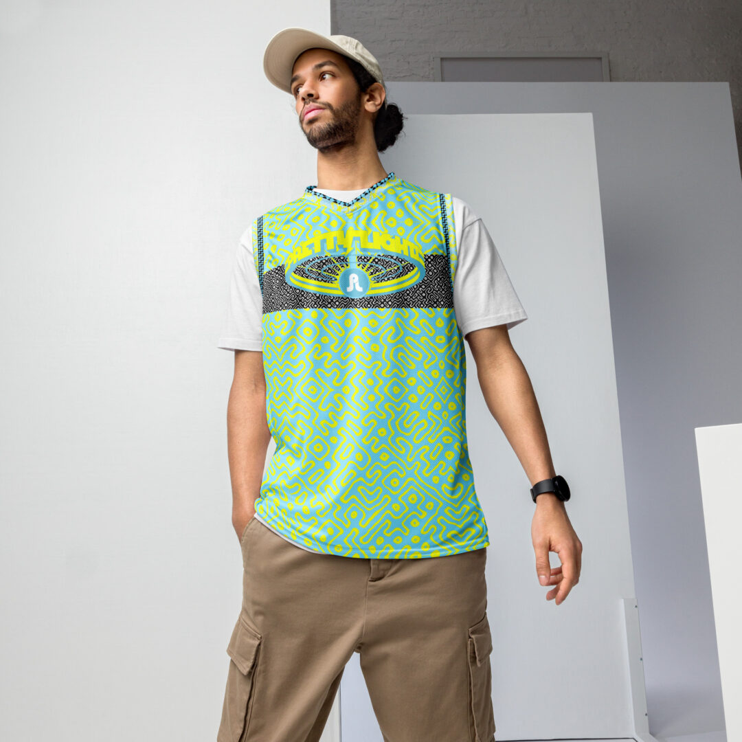 Pretty Lights Hot Like Sauce Custom EDM Basketball Rave Jersey - Image 8