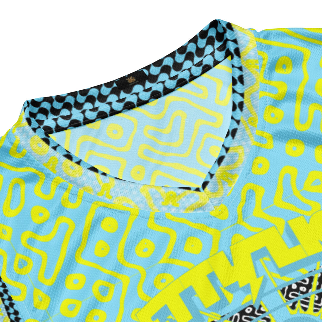 Pretty Lights Hot Like Sauce Custom EDM Basketball Rave Jersey - Image 6