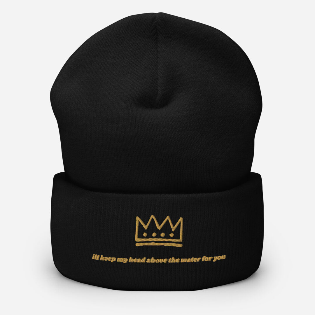 Charlesthefirst for now embroidery custom lyric beanie - Image 3