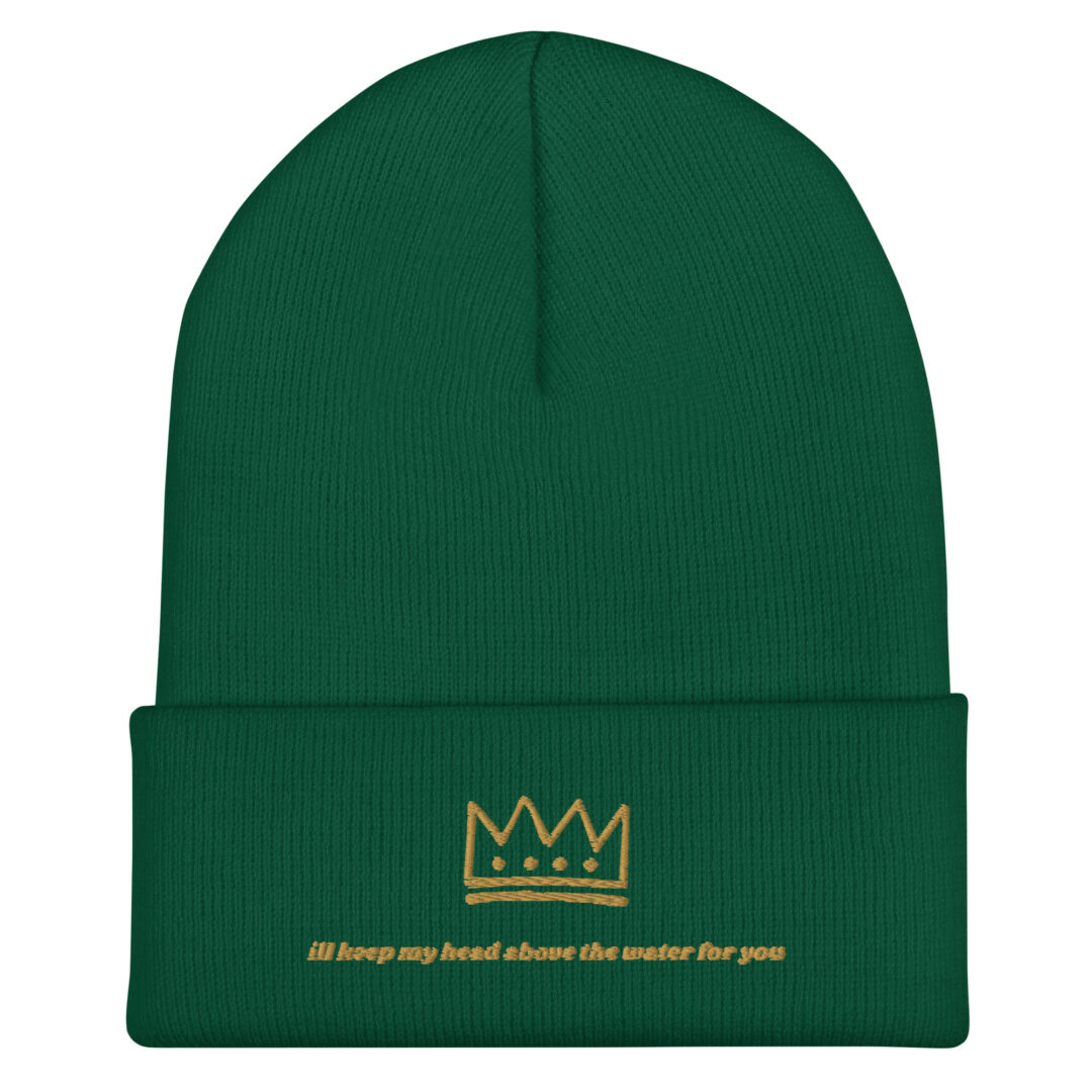 Charlesthefirst for now embroidery custom lyric beanie - Image 5