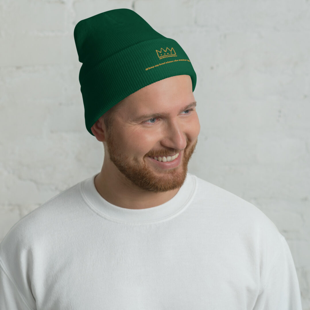 Charlesthefirst for now embroidery custom lyric beanie - Image 7