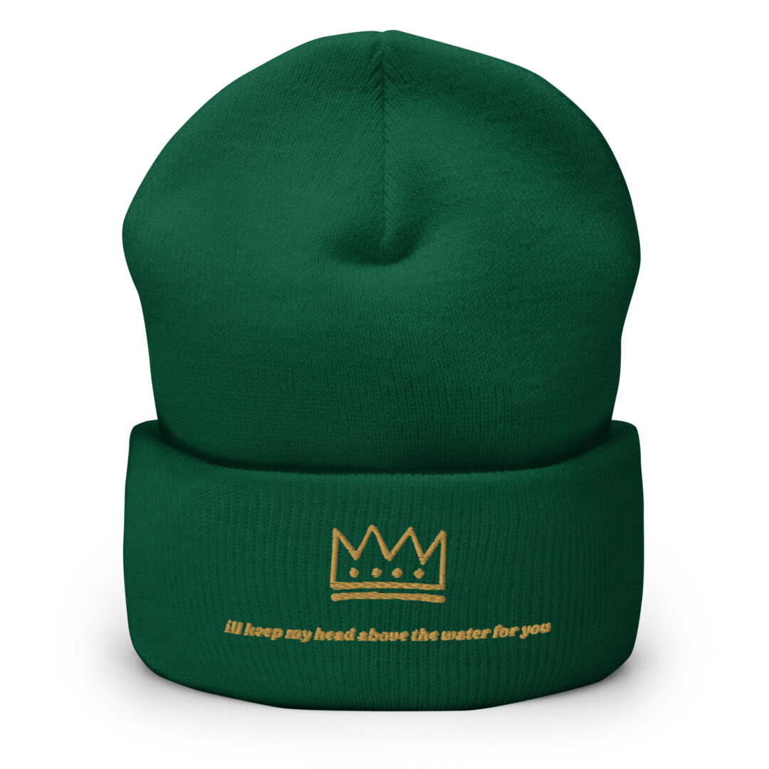 Charlesthefirst for now embroidery custom lyric beanie - Image 8