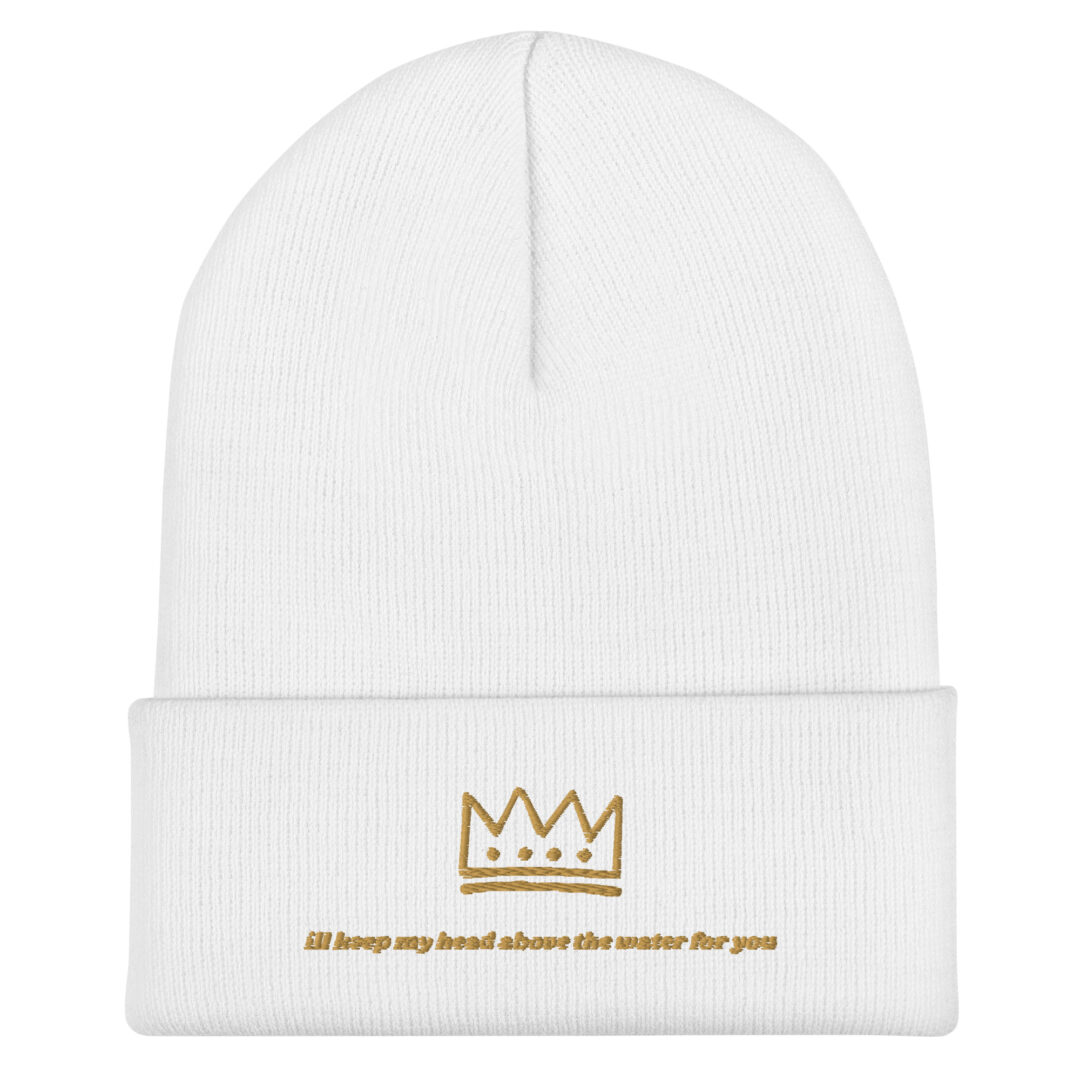Charlesthefirst for now embroidery custom lyric beanie - Image 9