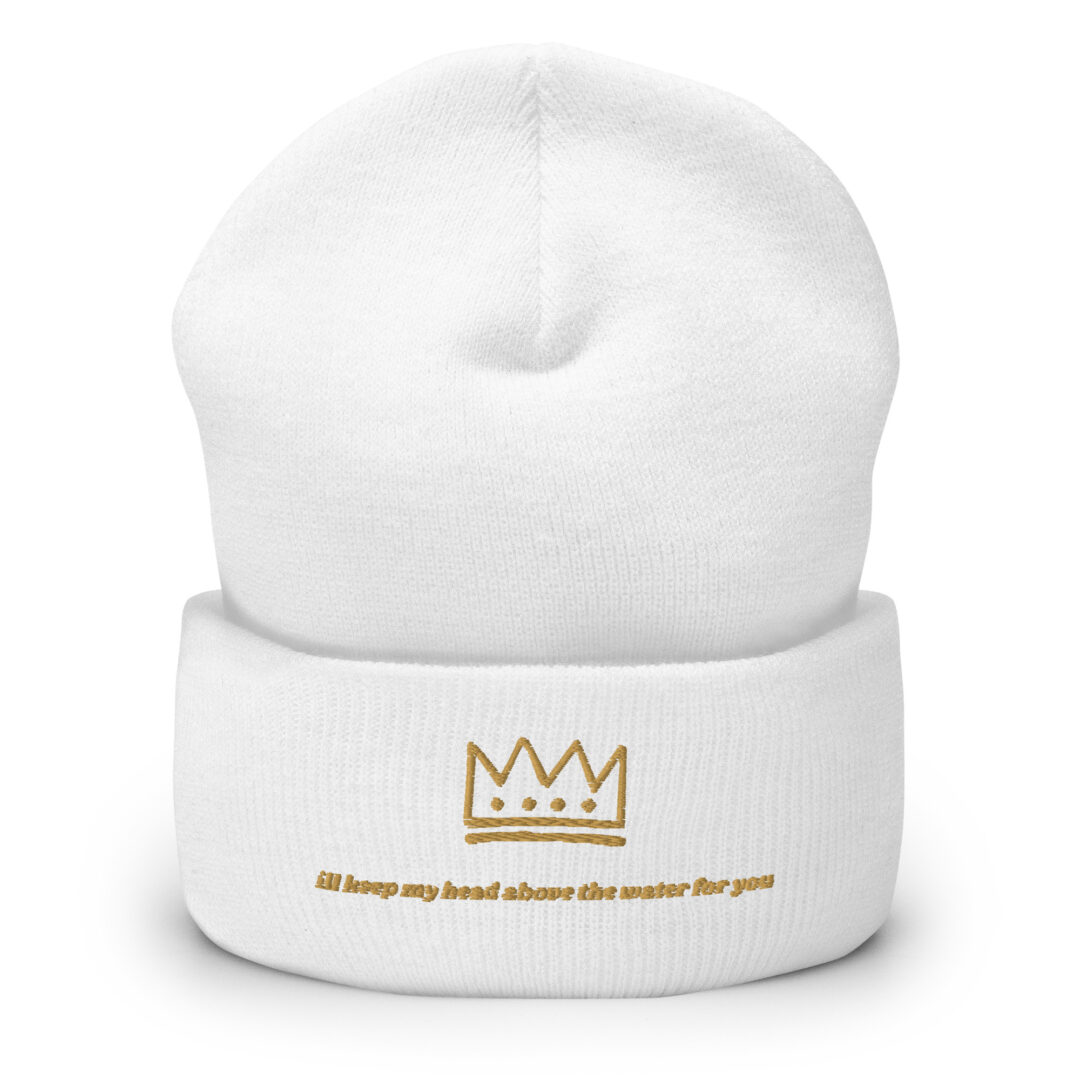 Charlesthefirst for now embroidery custom lyric beanie - Image 14