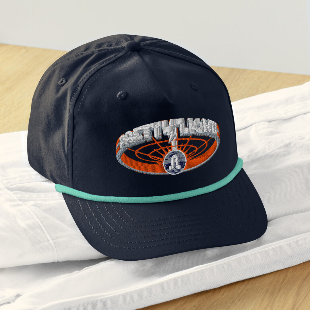 Pretty Lights Golf Rope Custom Embroidery Hat - Image 4