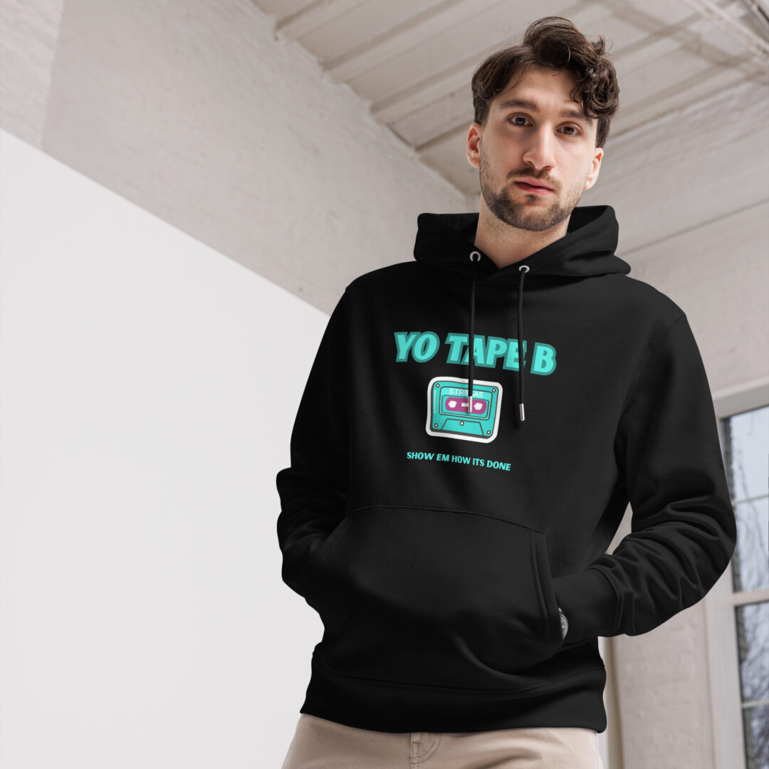 Yo Tape B Essential Hoodie - Image 4