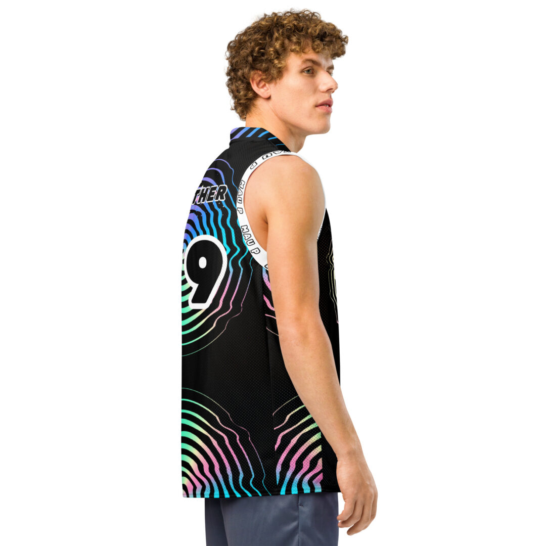 Mau P Custom EDM Premium Basketball Jersey - Image 25