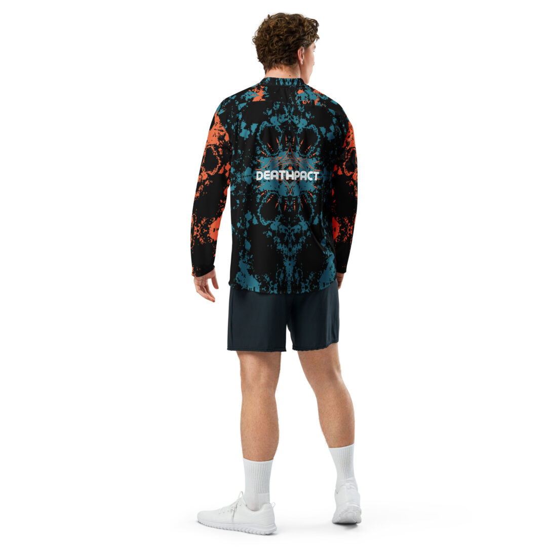 Deathpact AcidDye Duality Recycled Hockey Jersey | EDM Hockey Jersey - Image 4