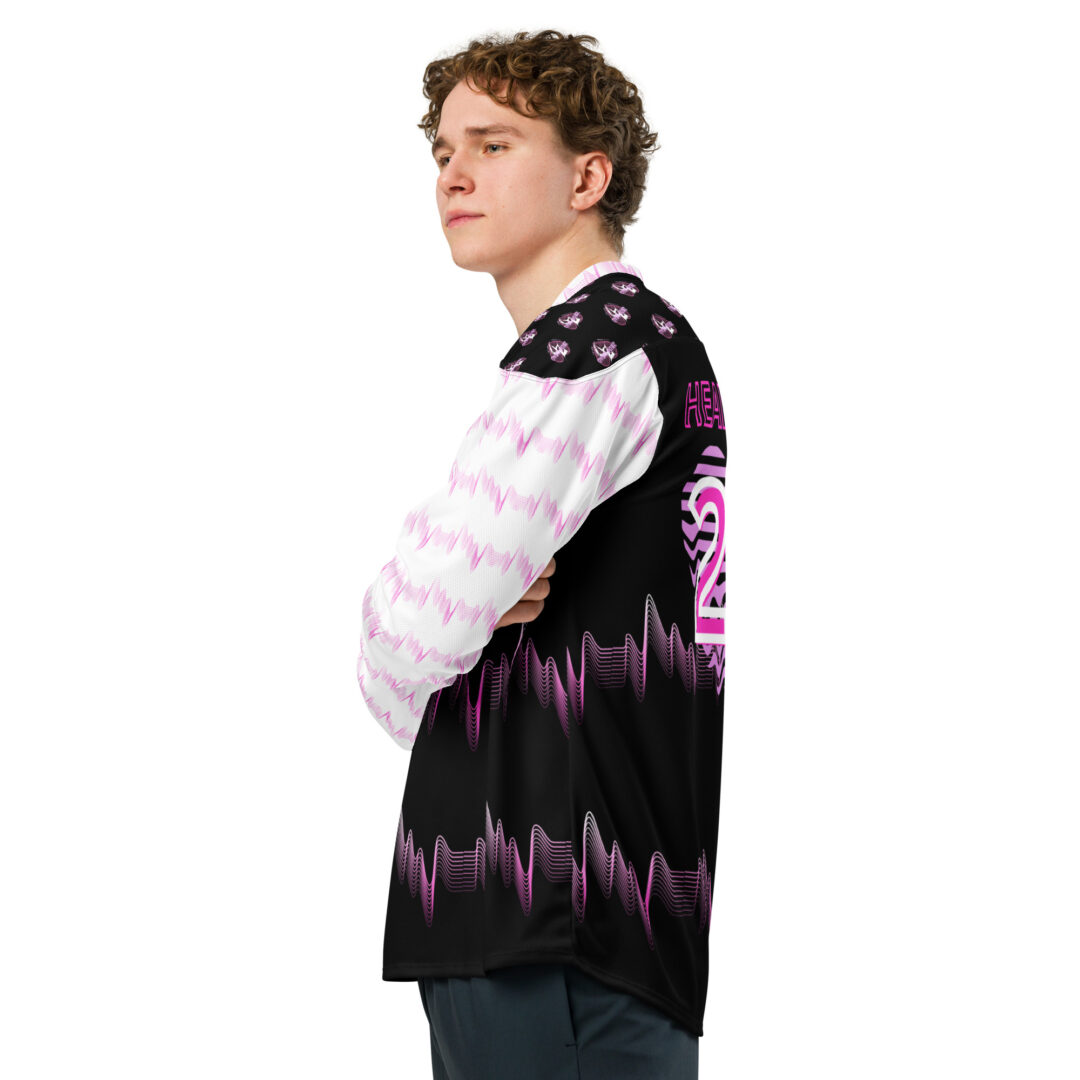 Zeds Dead Heartbeat Custom EDM Rave Hockey Jersey - Image 11